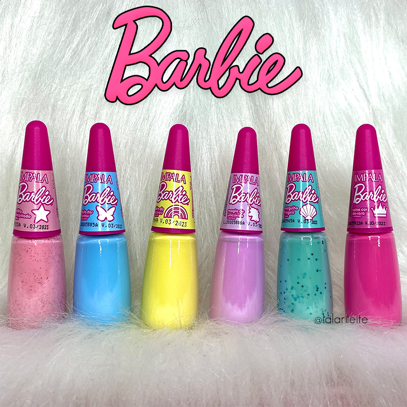 RESENHA COLEÇÃO IMPALA BARBIE UNHAS DA LALÁ