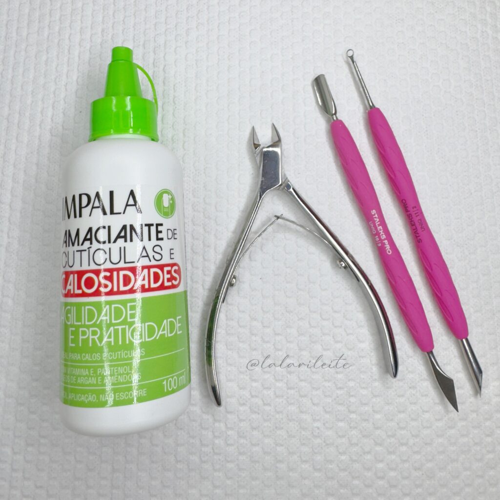 Materiais para fazer as Unhas dos Pés