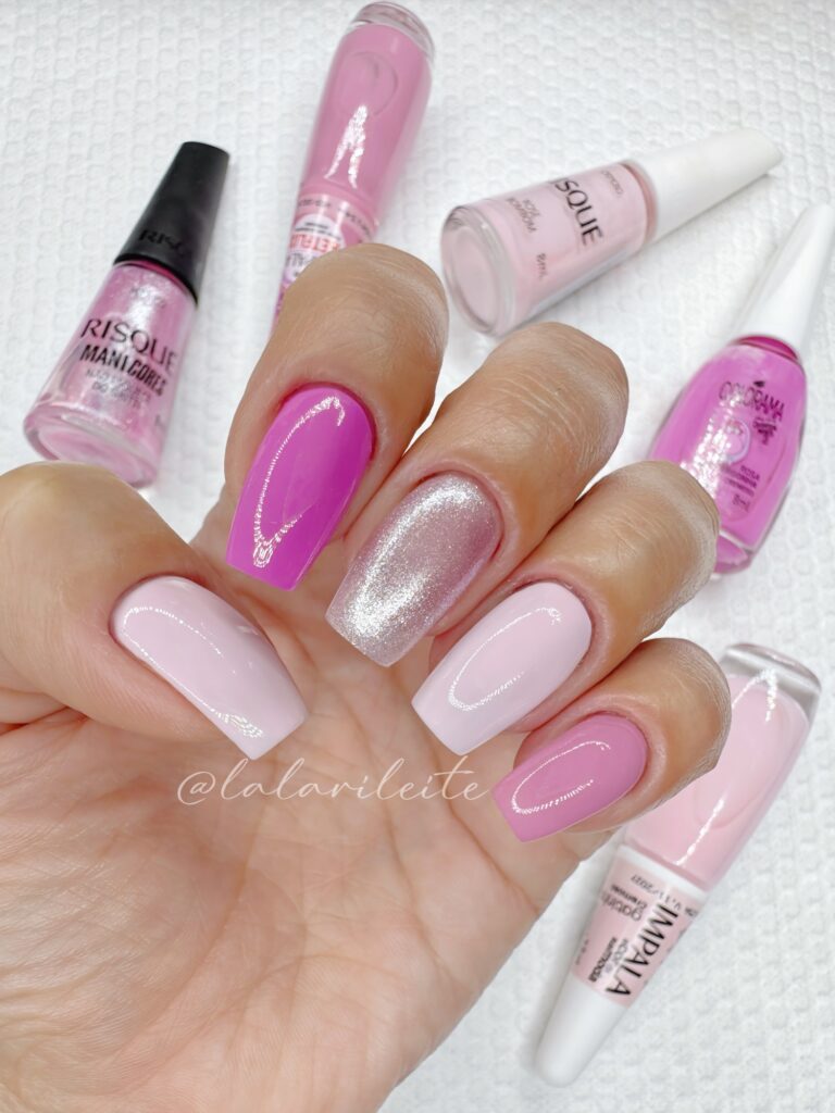 Unhas Prontas com os 5 Esmaltes