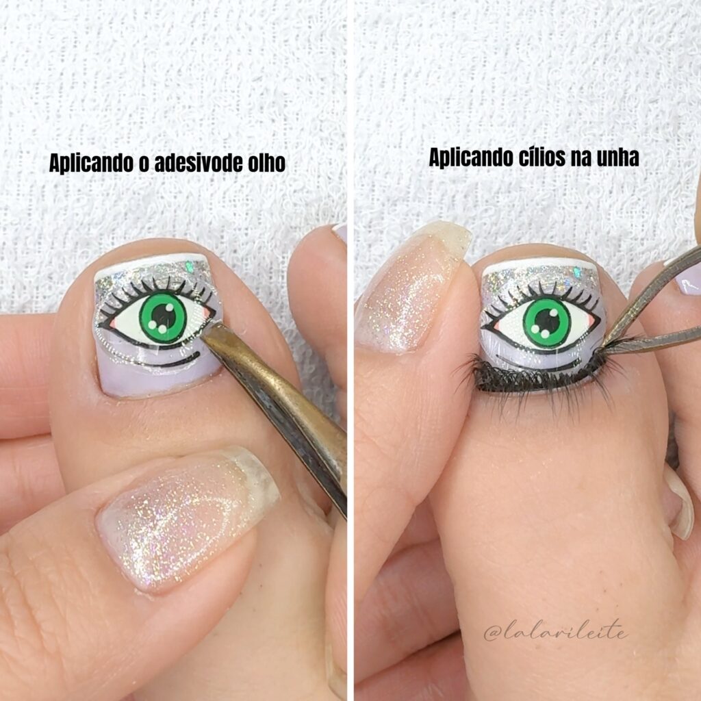 Close na Extensão de Cílios