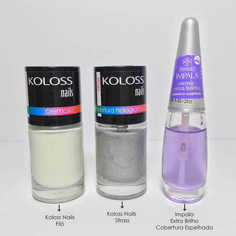 Unhas Decoradas para Festa Junina (Retalhos Coloridos)