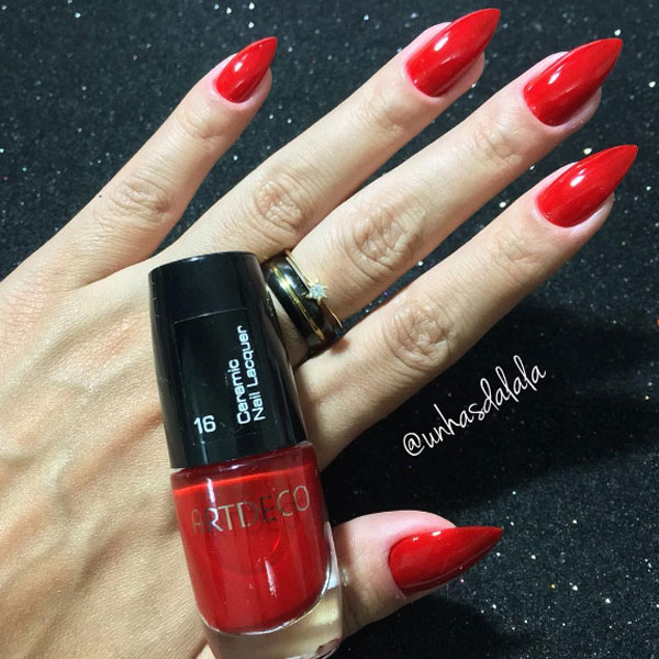 Esmalte Artdeco - 16 Red Stiletto (Ceramic Nail Lacquer)