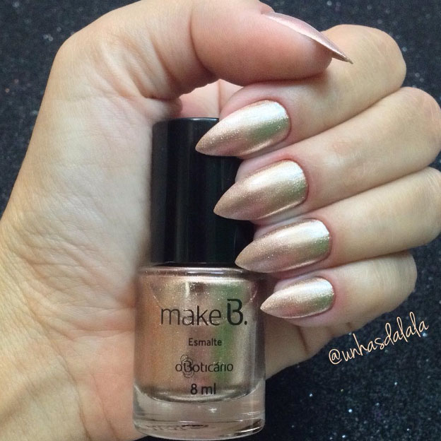 Esmalte Make B - Bronze Diva (O Boticário)