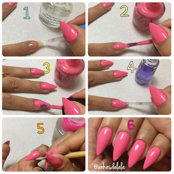 TUTORIAL: Como Pintar Unhas Perfeitamente