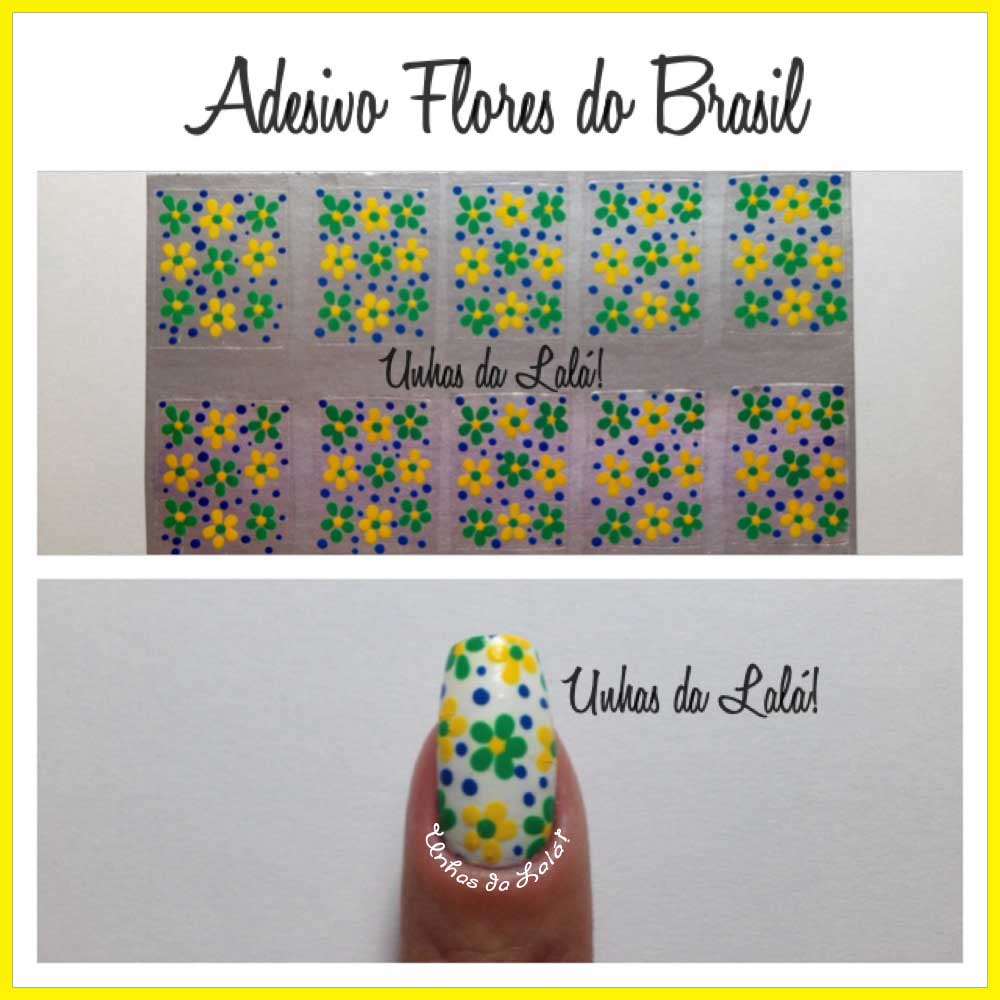 Unhas Decoradas flores brasil