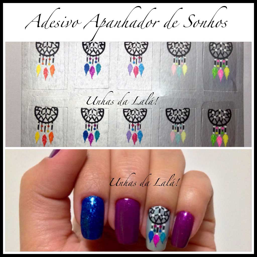 Unhas Decoradas Apanhador de Sonhos