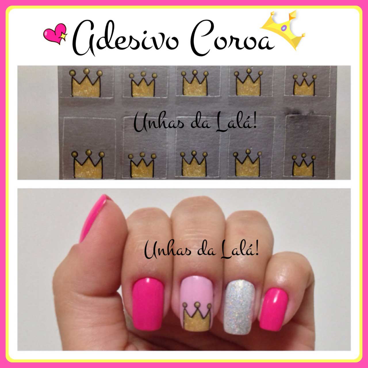 Unhas Decoradas Coroa