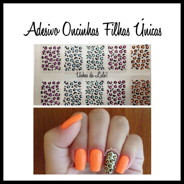 Unhas Decoradas Oncinhas Filhas Únicas