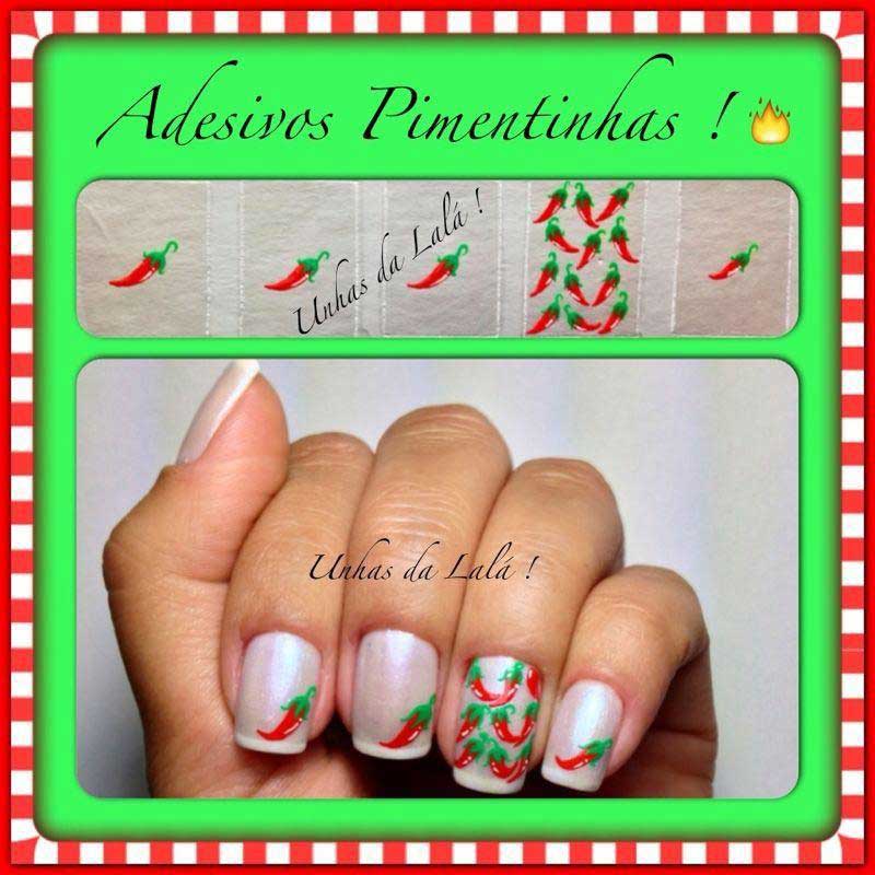 Unhas Decoradas Pimentinhas