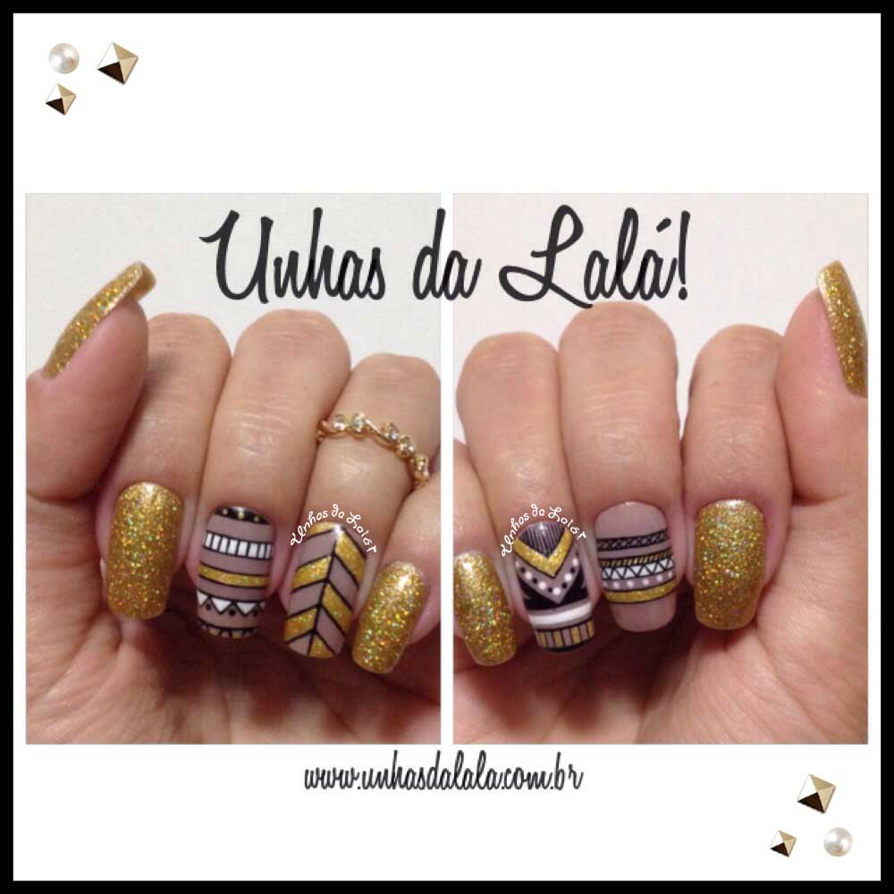 Unhas Decoradas Étnico