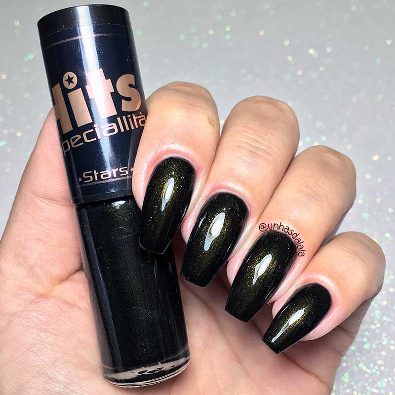 SWATCH: Esmalte Hits Speciallità - Coleção Black Hits Stars