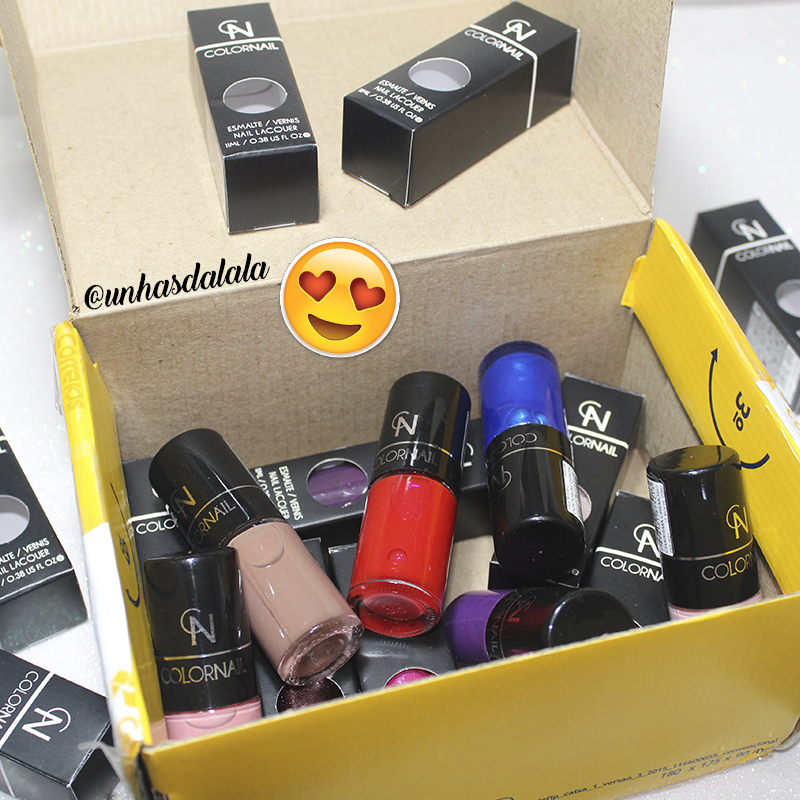 RECEBIDOS: Colornail | Agosto de 2016