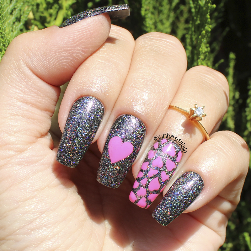 Unhas Decoradas Haja Coração