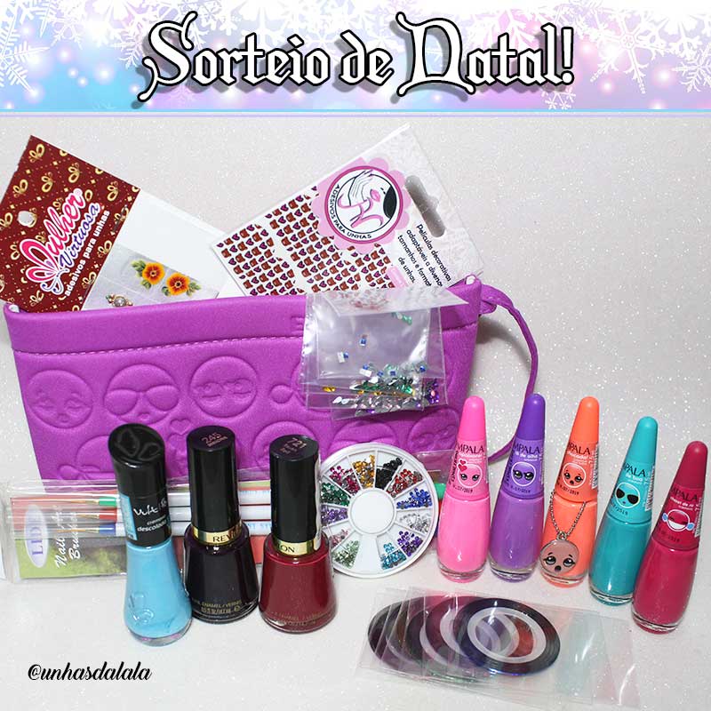 Sorteio de Natal do Unhas da Lalá