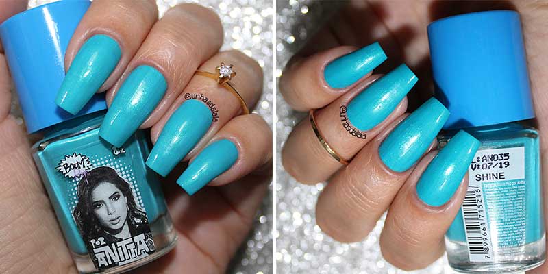 SWATCH: Esmalte Boom Pop Anitta - shine
