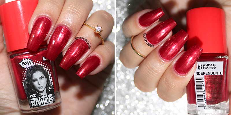 SWATCH: Esmalte Boom Pop Anitta - independente
