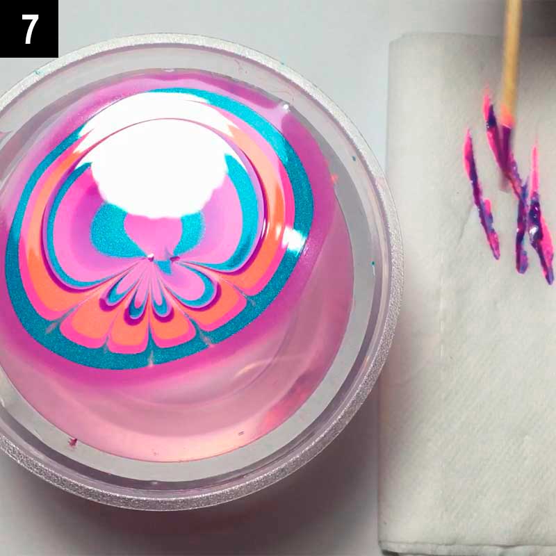 Unhas Decoradas Marmorizadas