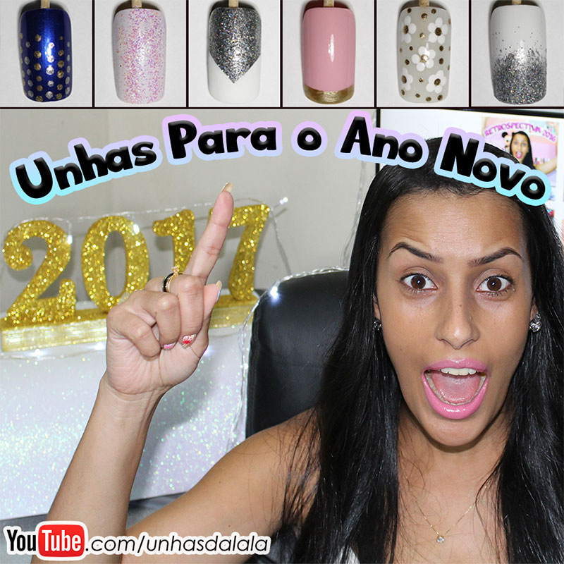 6 Dicas de Unhas Decoradas Rápidas e Fáceis para o Ano Novo