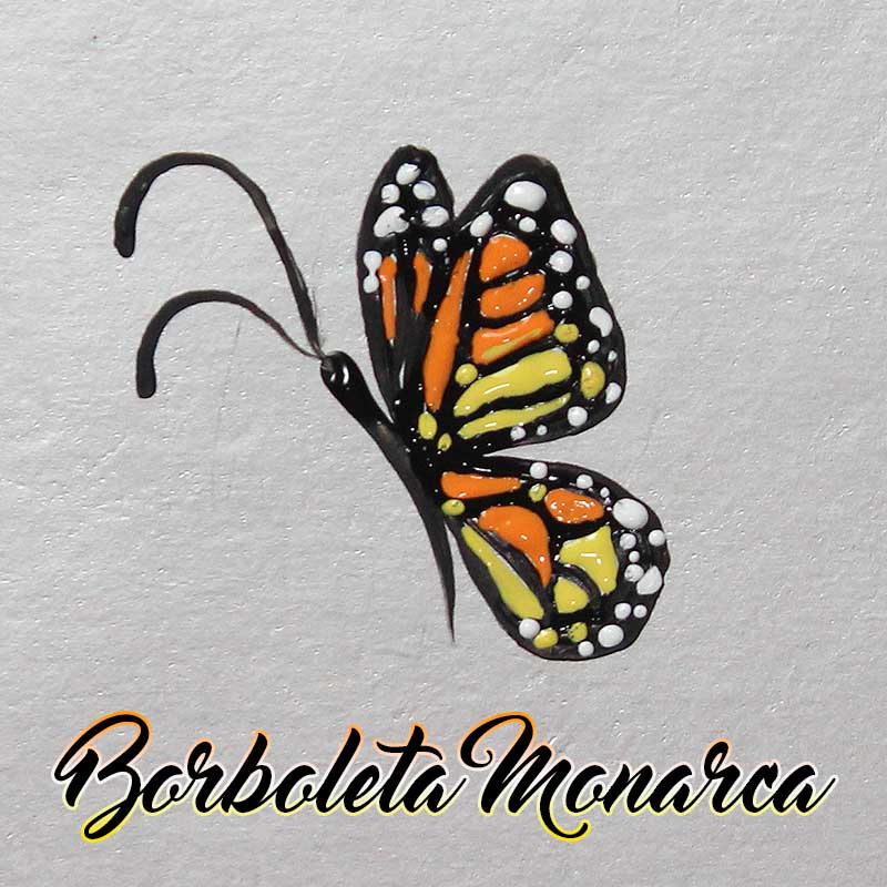 Como Desenhar Borboleta Monarca