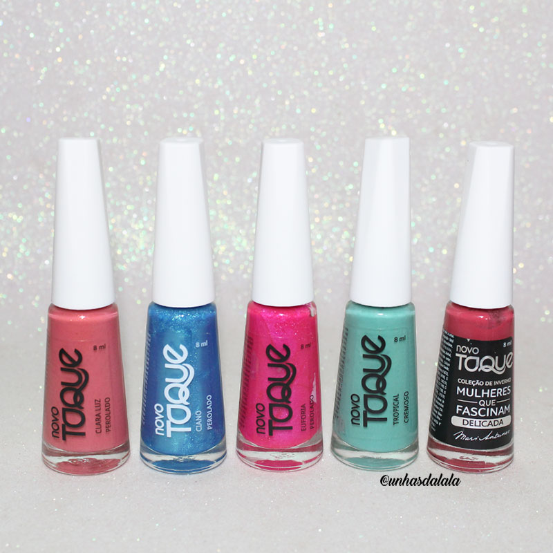 RECEBIDOS: Esmalte Novo Toque | Dezembro de 2016