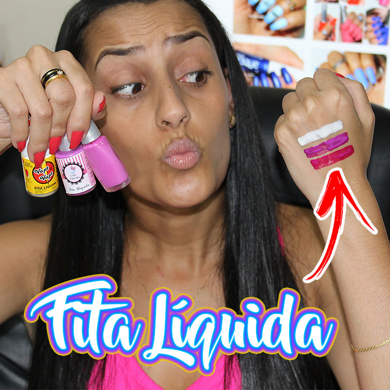 Comentando Fita Líquida para Unhas - Liquid Palisade