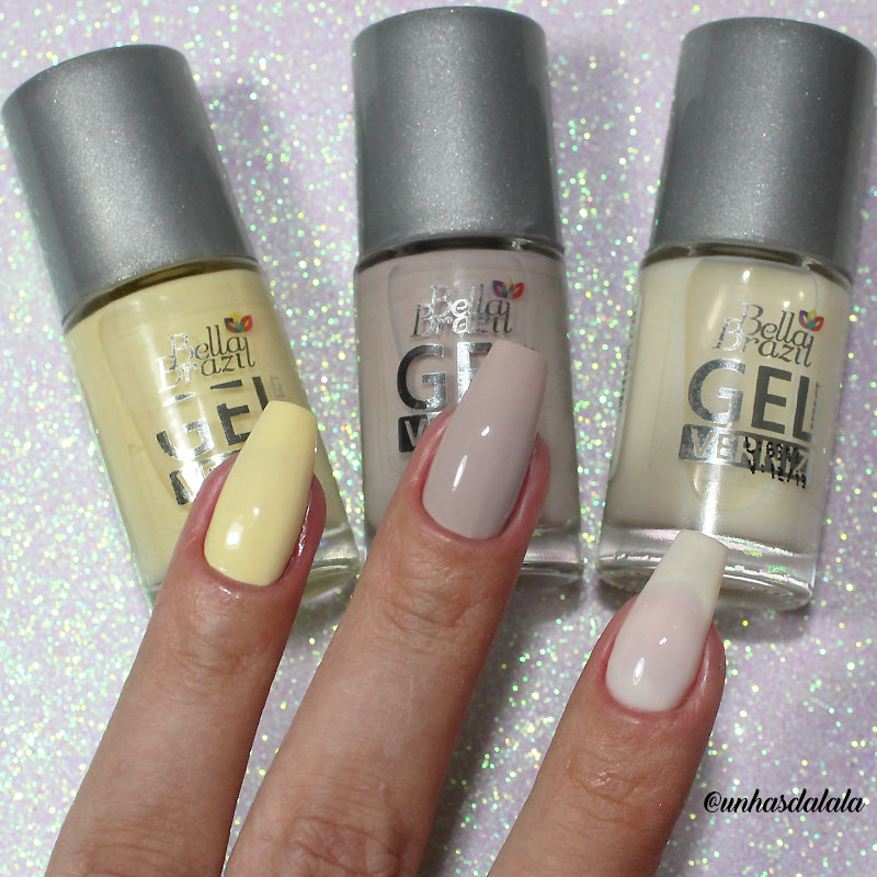 Esmalte Bella Brazil - Coleção Gel Verniz Effect