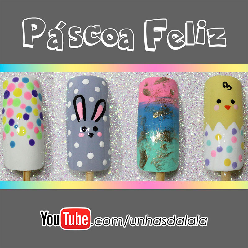 Dicas de Unhas Decoradas Rápidas e Fáceis para a Páscoa