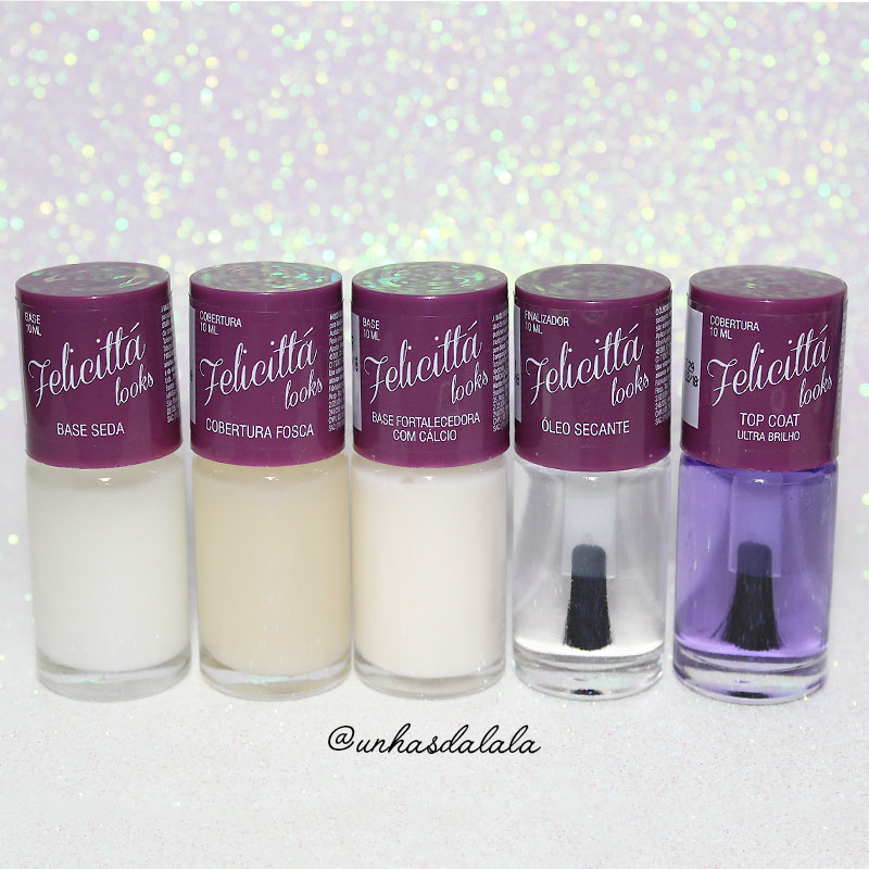 recebidos felicittá looks esmaltes e batons