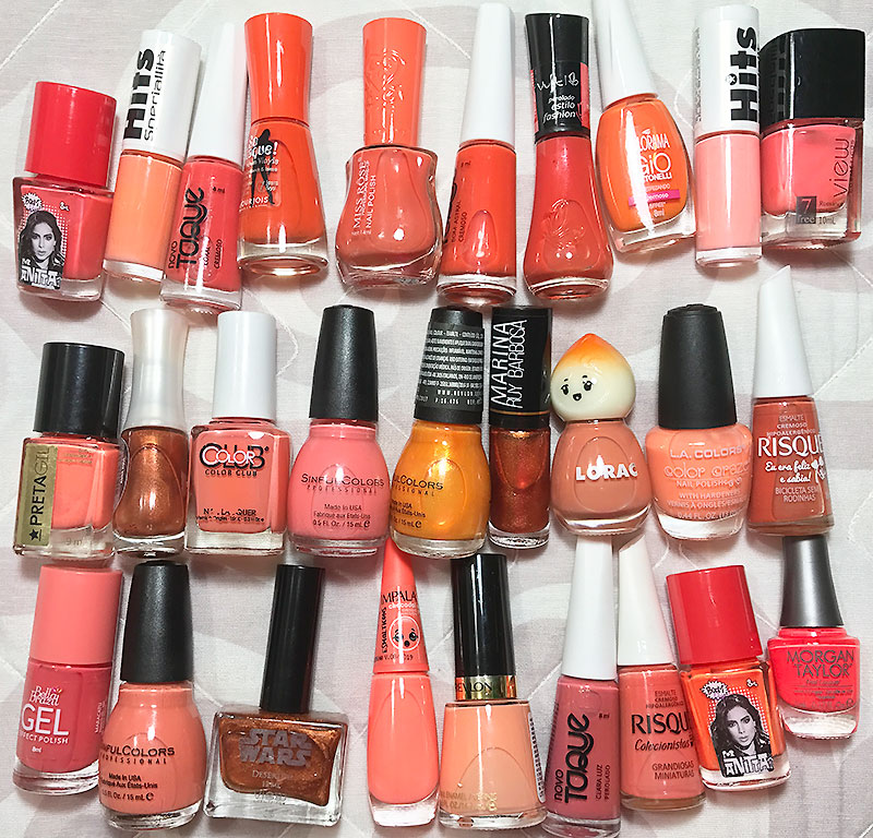 A MAIOR COLEÇÃO DE ESMALTES ( + de 500 )