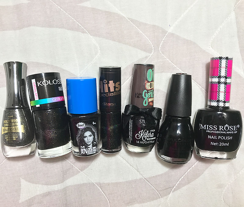 A MAIOR COLEÇÃO DE ESMALTES ( + de 500 )