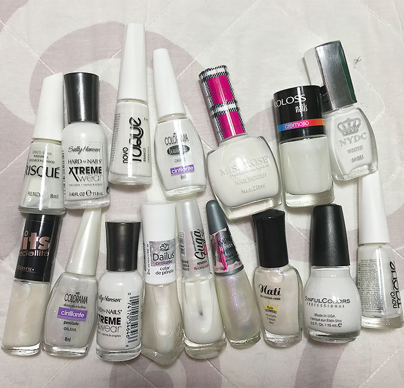 A MAIOR COLEÇÃO DE ESMALTES ( + de 500 )