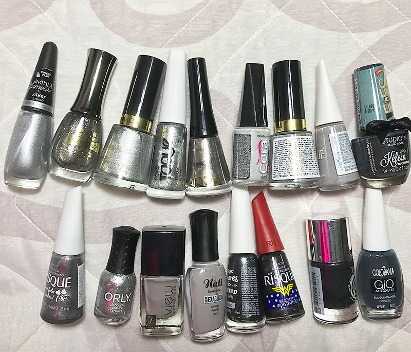 A MAIOR COLEÇÃO DE ESMALTES ( + de 500 )