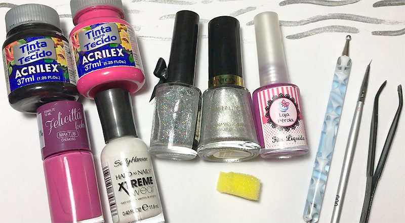 Unhas Decoradas Zebrinha Perua