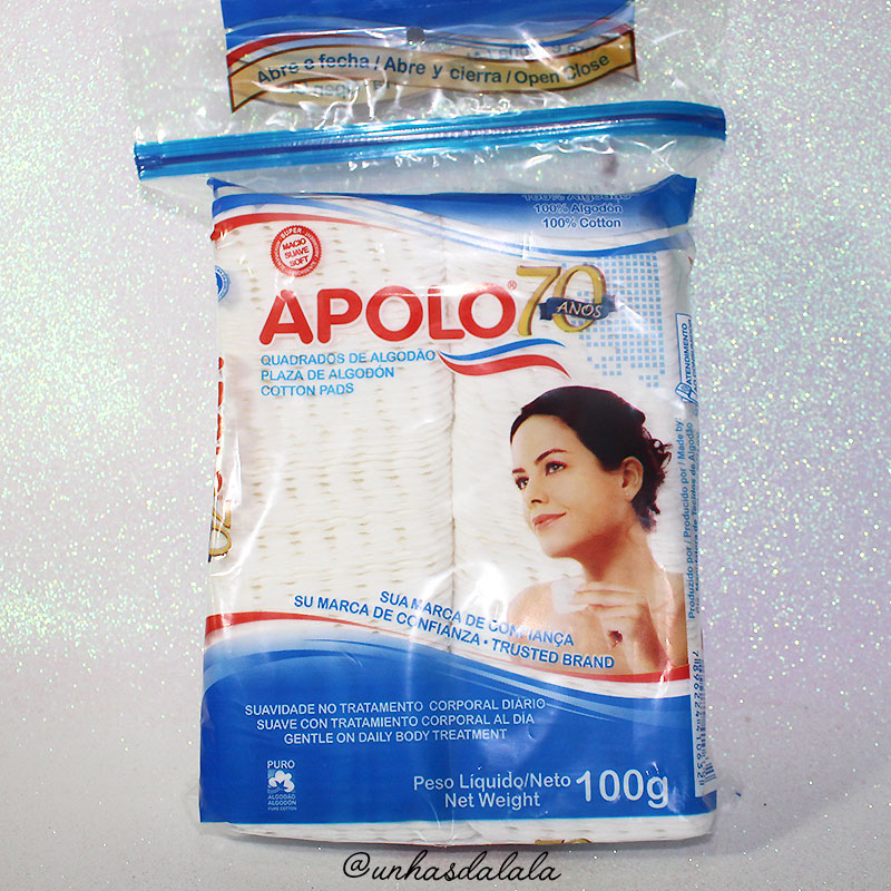 recebidos algodão apolo