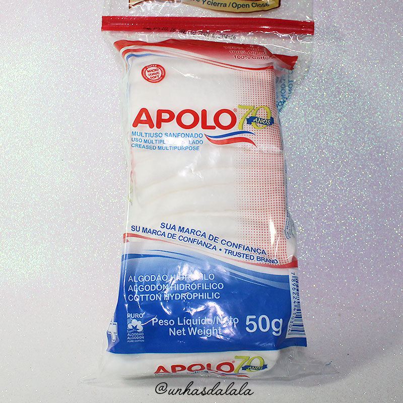 recebidos algodão apolo