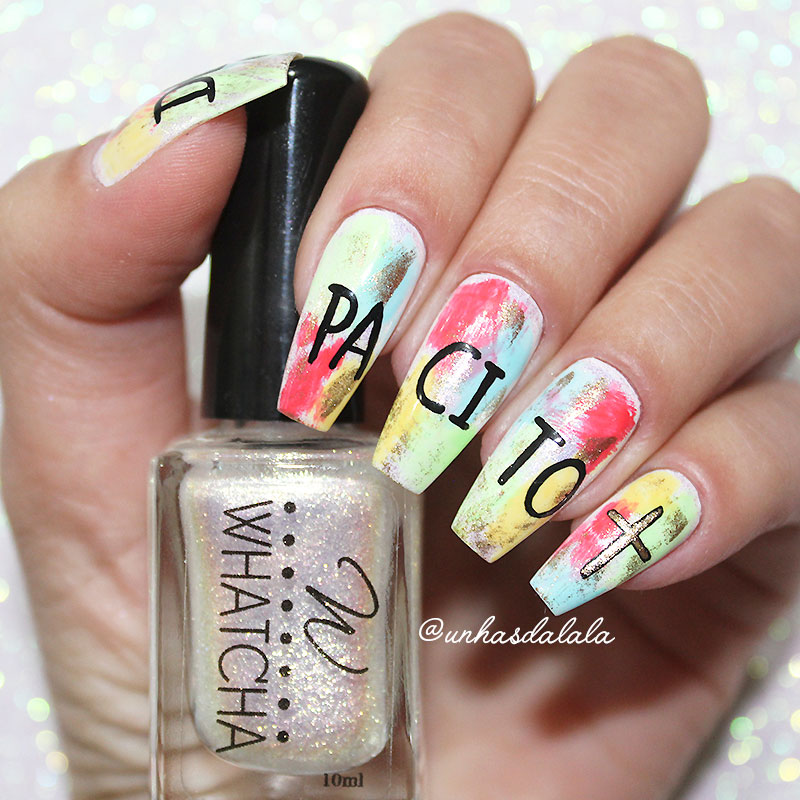 Unhas Decoradas Despacito - Luis Fonsi ft Daddy Yankee