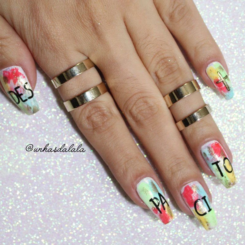 Unhas Decoradas Despacito - Luis Fonsi ft Daddy Yankee