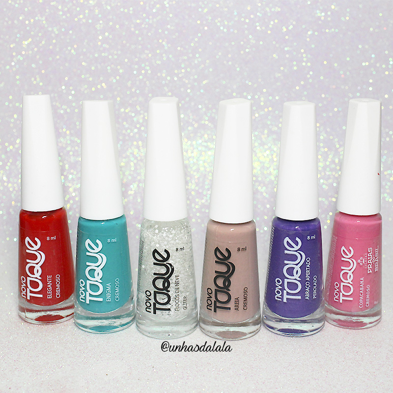 recebidos novo toque, novo toque, esmaltes novo toque, o poder da sedução, o poder da sedução novo toque, esmaltes inverno 2017, base fortalecedora novo toque, extra brilho novo toque