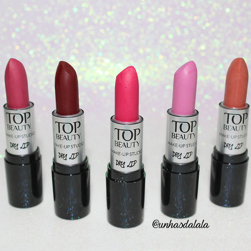 recebidos top beauty, batom matte, batom top beauty, top beauty