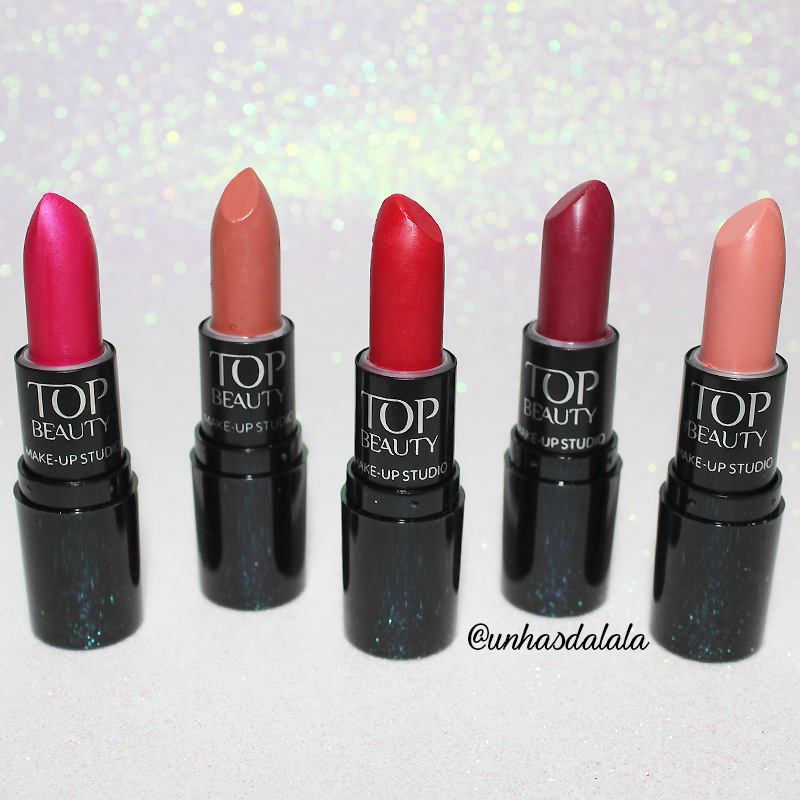 recebidos top beauty, batom cremoso, batom top beauty, top beauty