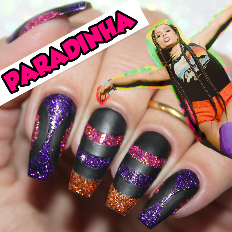 unhas decoradas paradinha anitta