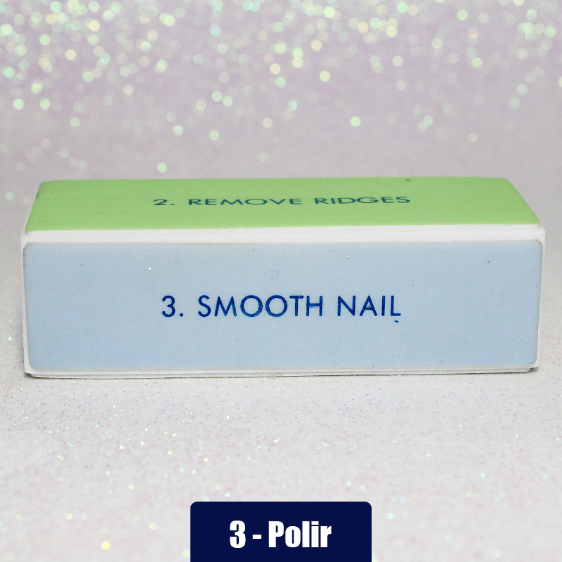 bloco para polir unhas quatro lados