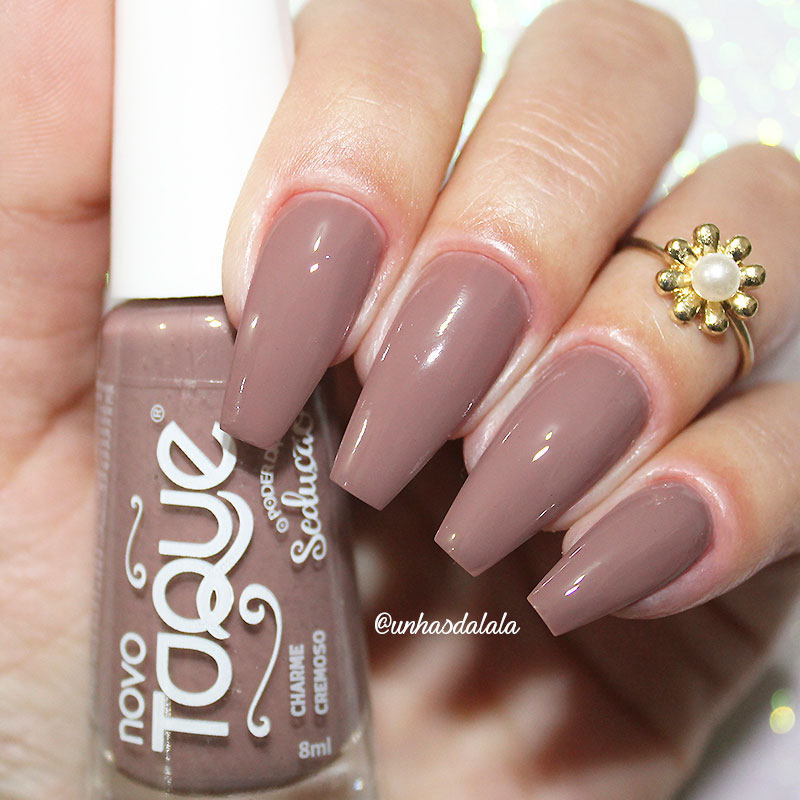 swatch novo toque o poder da sedução, novo toque, coleção o poder da sedução, novo toque o poder da sedução, esmaltes outono inverno 2017, esmaltes novo toque, esmalte nude, nude, nude amarronzado