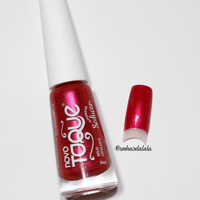 swatch novo toque o poder da sedução, novo toque, coleção o poder da sedução, novo toque o poder da sedução, esmaltes outono inverno 2017, esmaltes novo toque, esmalte vermelho, vermelho, esmalte vermelho cintilante