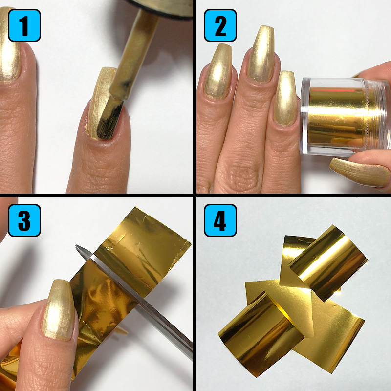 testando Nail Foil da Newchic, nail foil, unhas com foil, foil para unhas, unhas com foil dourado, como usar foil para unhas, nail foil dourado, newchic