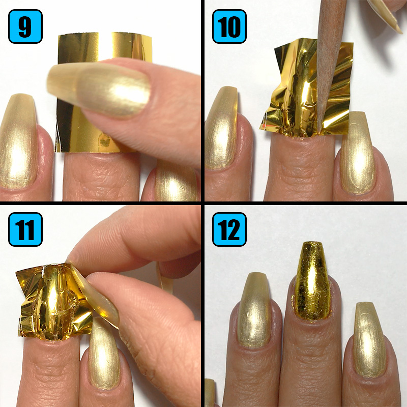 testando Nail Foil da Newchic, nail foil, unhas com foil, foil para unhas, unhas com foil dourado, como usar foil para unhas, nail foil dourado, newchic