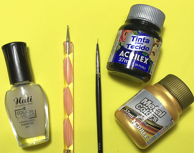 unhas decoradas militar