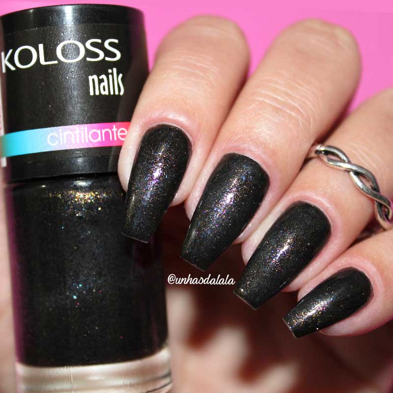 review esmalte koloss lua negra