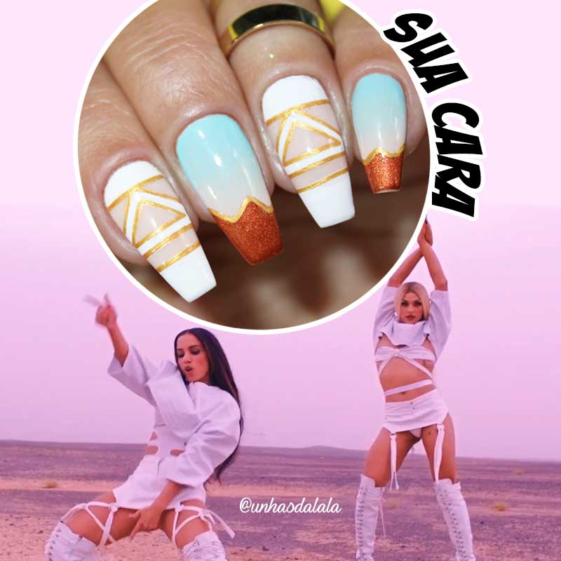 Unhas Decoradas Sua Cara - Major Lazer feat Anitta & Pabllo Vittar