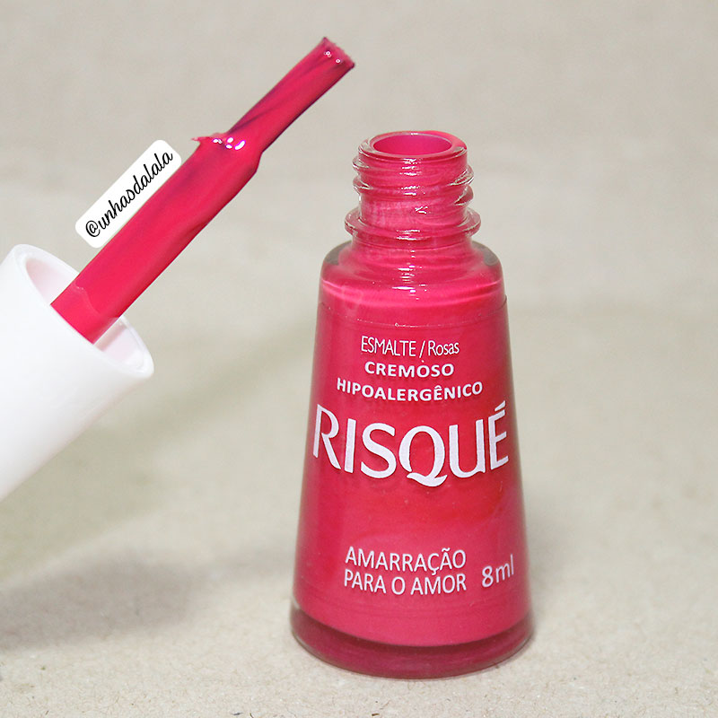 swatch risqué coleção ser pink é power, risqué, coleção risqué ser pink é power, pink, esmalte pink, esmalte rosa, rosa, risqué rosa, risqué pink, ser pink é power, risqué amarração para o amor